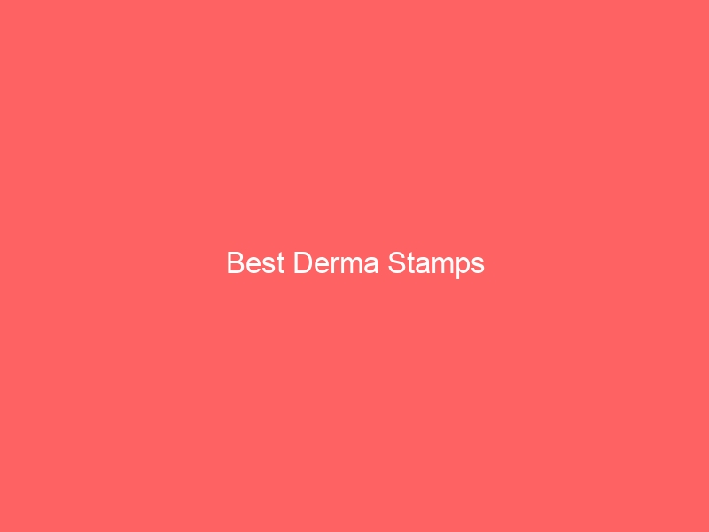 Read more about the article Best Derma Stamps