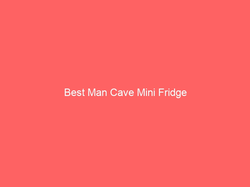 Read more about the article Best Man Cave Mini Fridge