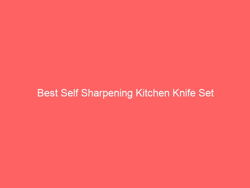 Read more about the article Best Self Sharpening Kitchen Knife Set